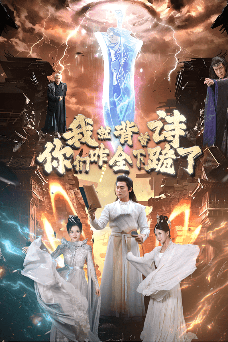 我就背首诗,你们咋全下跪了